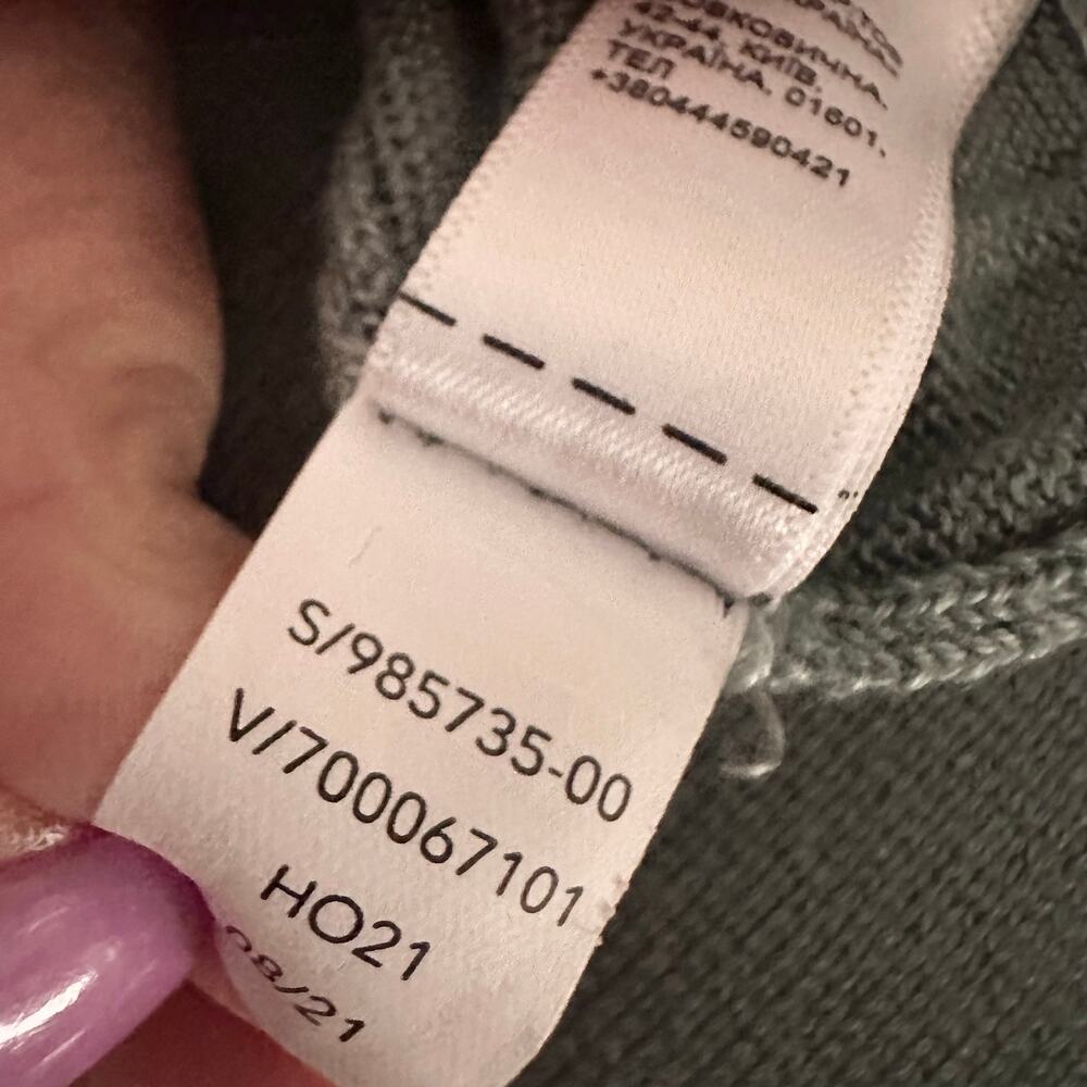 Athleta Leisure Daydream Sweater Sleep Jogger Wool Tencel Green Medium 985735 - Picture 8 of 8